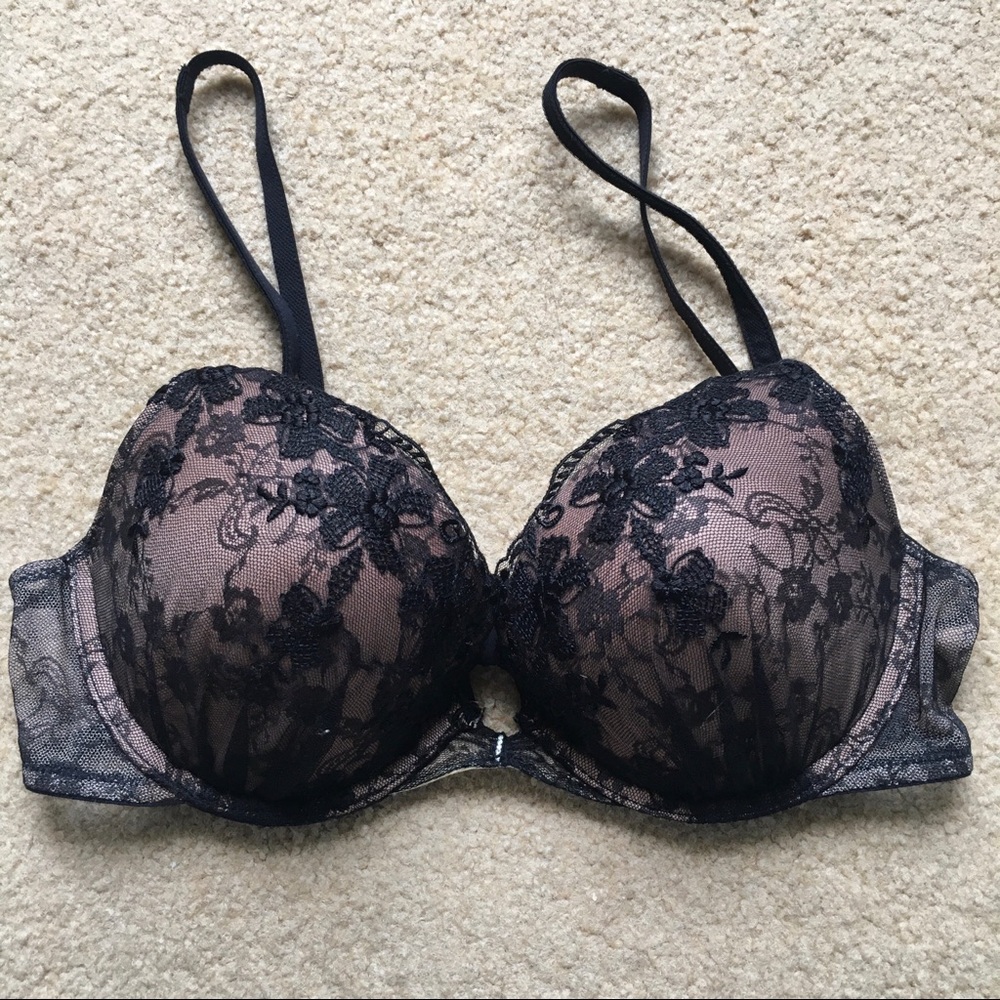VS Victoria's secret • Lace Push-Up Bra Black Lace